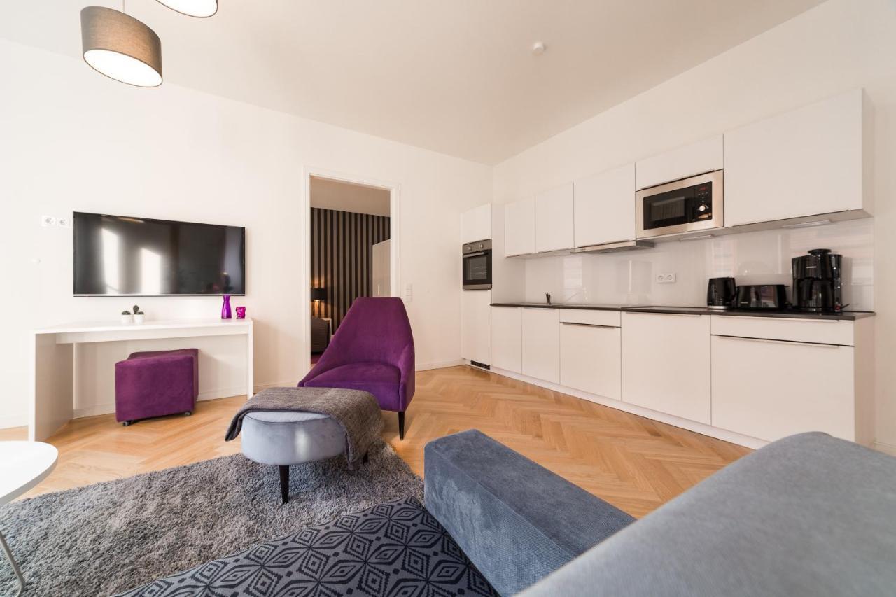 Modernes Apartment Am Neumarkt Dresden Buitenkant foto