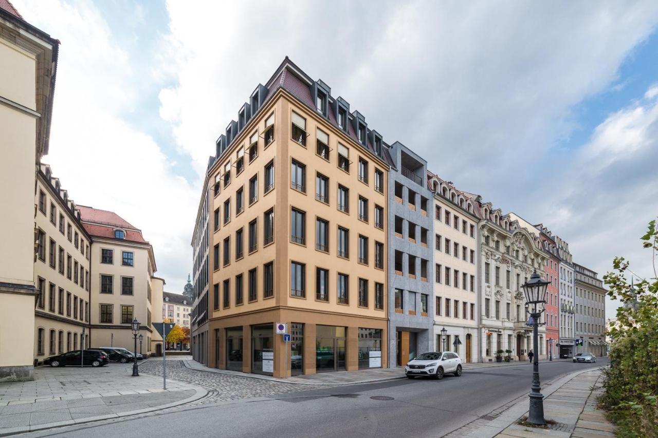 Modernes Apartment Am Neumarkt Dresden Buitenkant foto